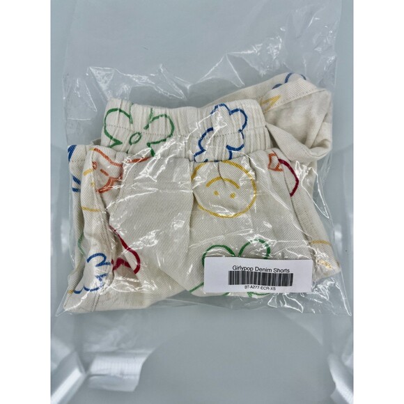 Women's Shorts - Bailey Rose by Lala White Designed Mini Sweat Short Stretch XS - Picture 7 of 7